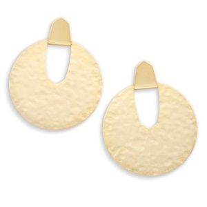 Kendra Scott Diane Statement Earrings in Gold